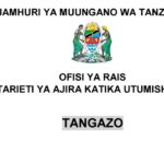 VITUO vya Usaili wa Mahojiano UTUMISHI tarehe 10 na 12 Juni 2025